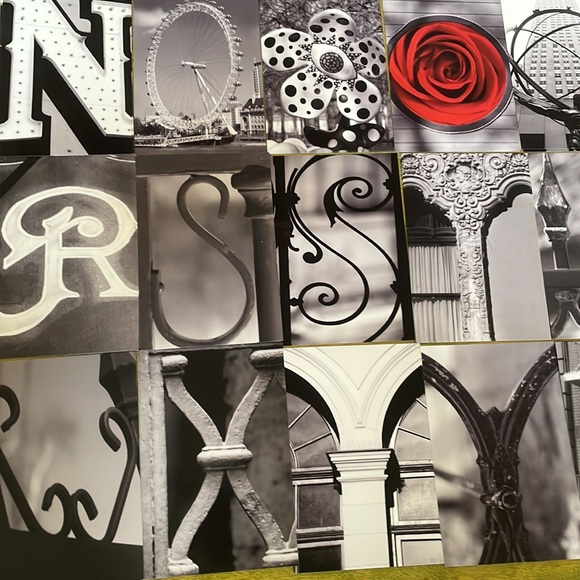 Photo set - architectural alphabet letters - Picture 5 of 10